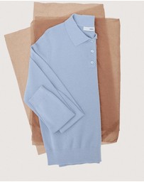 M.N.G - Polo Collar Wool Sweater