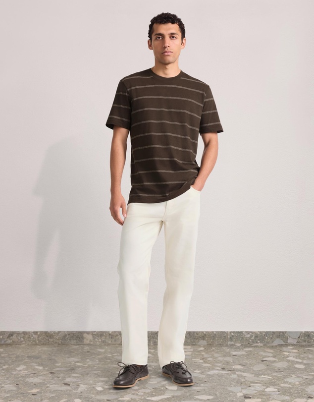 Frescobol Carioca - Mendes Cotton Blend 5 Pocket Trousers