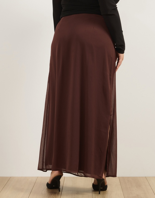 Atmos&Here Curvy - Melody Bias Maxi Skirt
