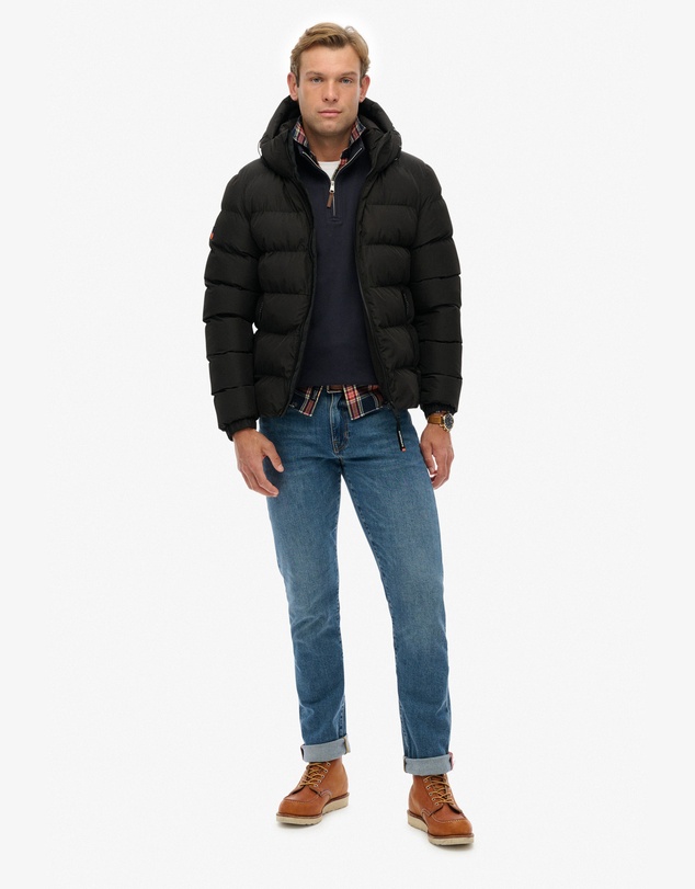 Superdry - Hooded Sports Puffer Jacket