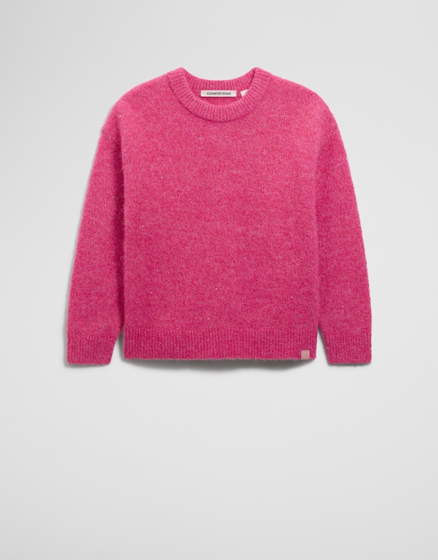 Country Road - Sequin Fluffy Knit