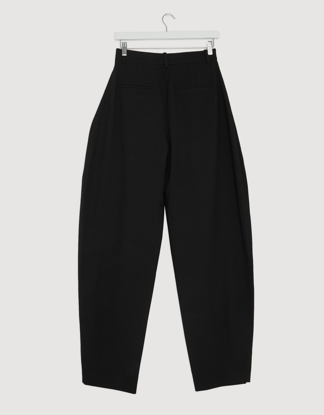 Revibe - Repaired MISHA Mezzaluna Pleated Barrell Leg Trousers - AU 10