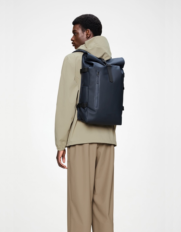 RAINS - Rolltop Rucksack Large Navy