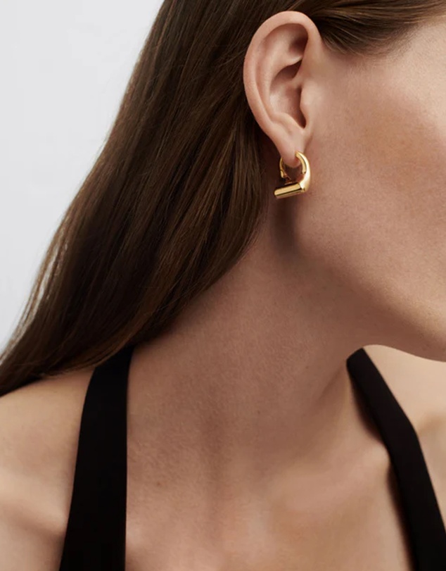 PDPAOLA - Ibiza Medium Hoop Earrings