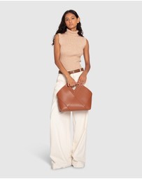 Belle & Bloom - Equation Sleeveless Turtleneck Knit