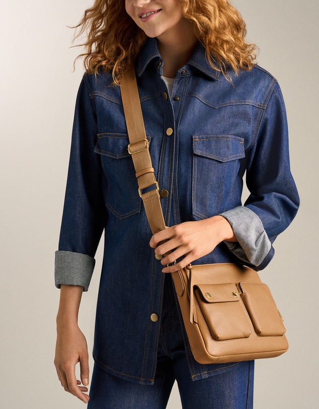 Fossil - Maysen Brown Crossbody Bag