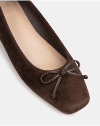 Wittner - Armenia Suede Leather Ballet Flats