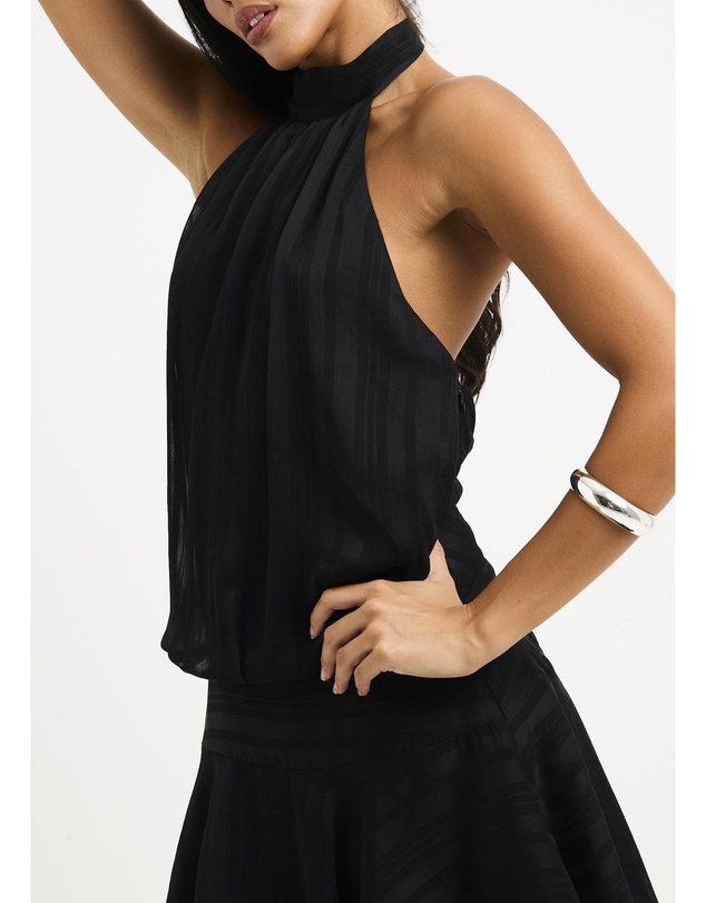 Alice In The Eve - Naomi High Neck Mini Dress