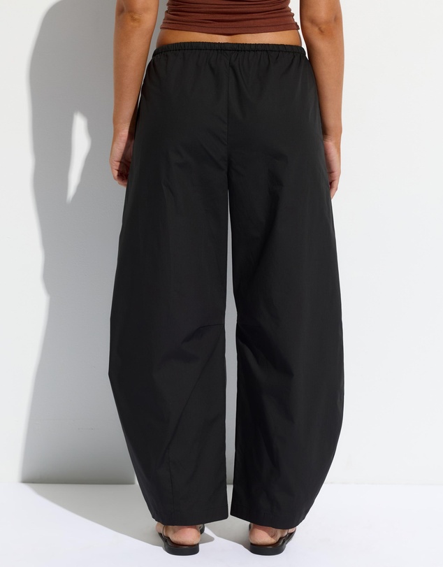 Dazie - Raina Low Rise Cotton Poplin Barrel Pants