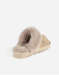 Ozwear Connection Uggs - Ugg Slippers Premium Australia Sheepskin Unisex Scuffette Suede