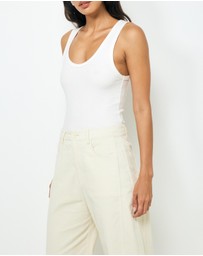 AERE - Nara Corduroy Barrel Leg Pants