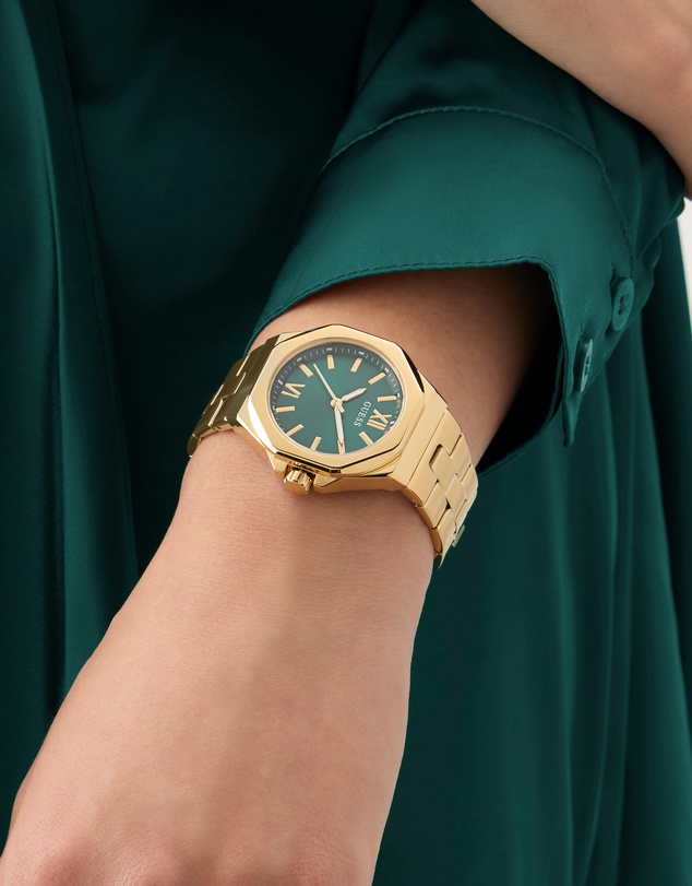 GUESS - Guess Ladies Gold Tone 34mm Analogue Watch