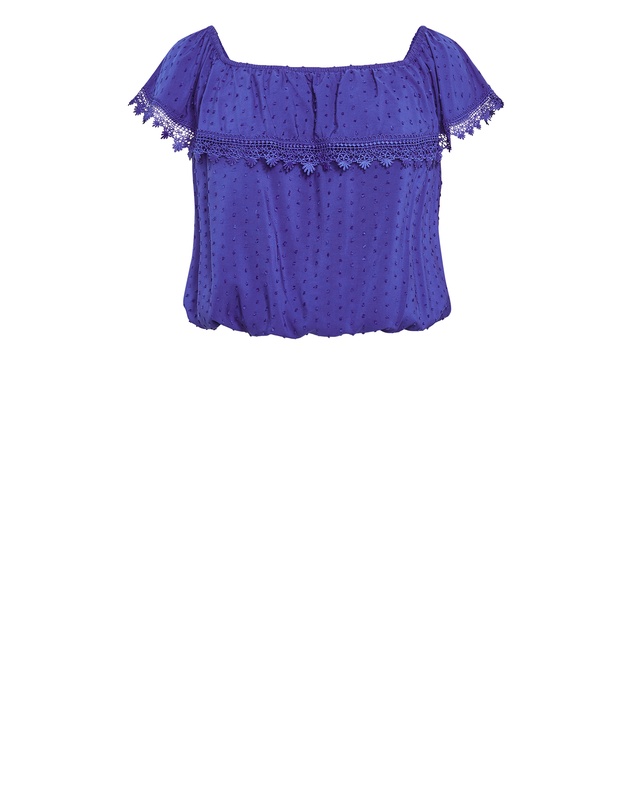 City Chic - Spot Sara Top