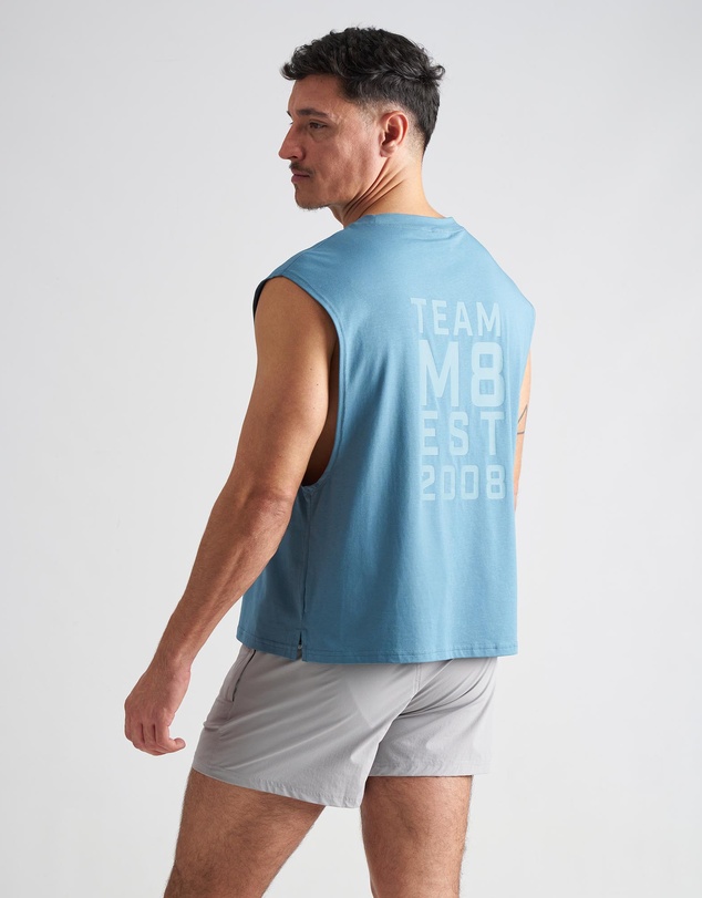 TEAMM8 - Strike Box Muscle Tank
