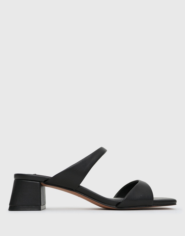 Betts - Argo Block Heel Mule Sandals