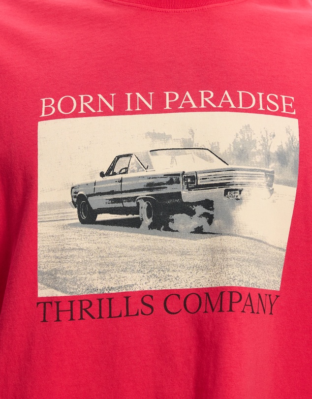 Thrills - Metal and Dust Box Fit Oversize Cropped Tee
