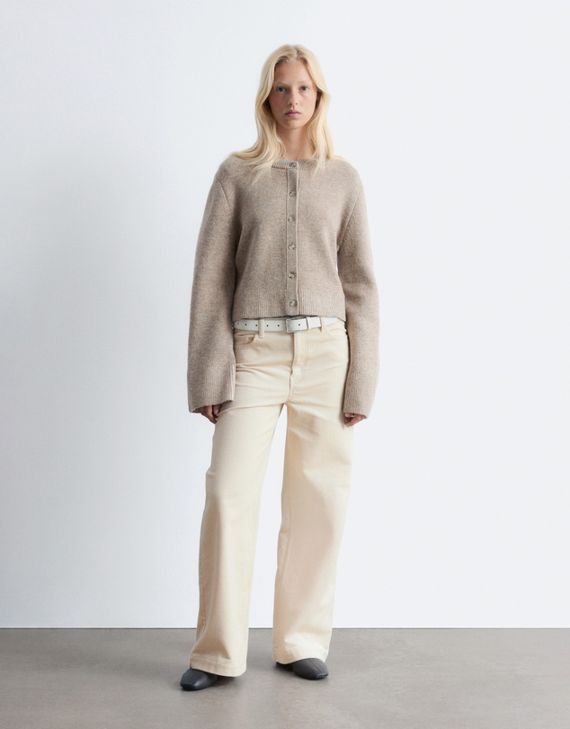 & Other Stories - Cropped Boxy Cardigan