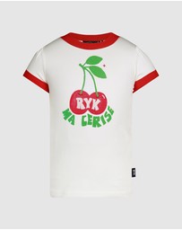Rock Your Kid - Billie Ringer Tee - Kids-Teens