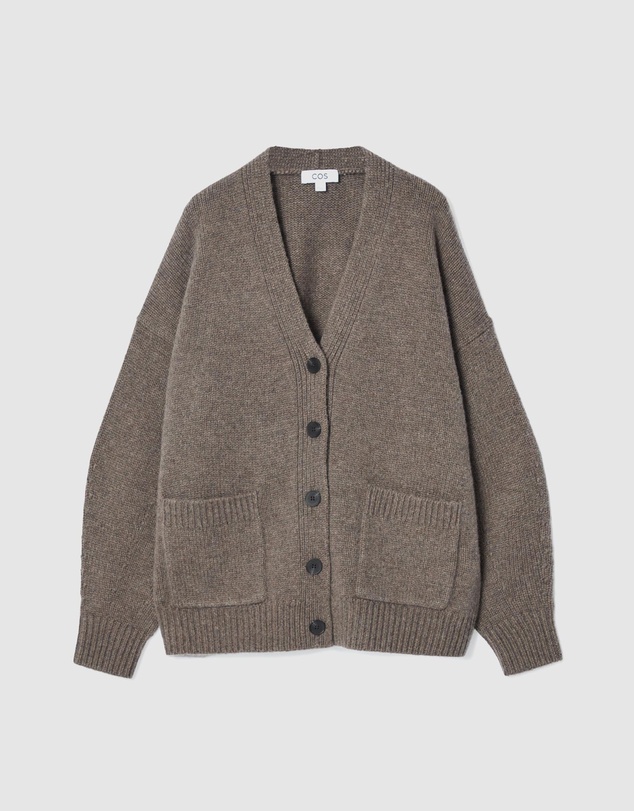 COS - Chunky Cashmere-Blend Cardigan