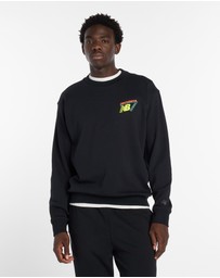New Balance - Classic Tri-Logo French Terry Crew
