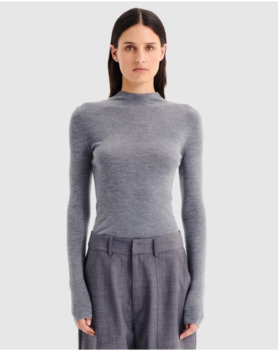 Morrison - Talia LS Merino Knit Top