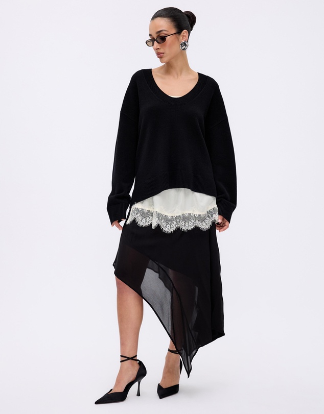 Minima Esenciales - Soren Wool Cashmere Blend Jumper