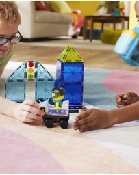 Magna-Tiles - MAGNA-TILES - Police Patrol - 20 Piece