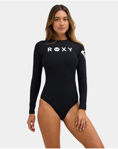 Roxy - Womens Heater Long Sleeve One Piece Swimsuit