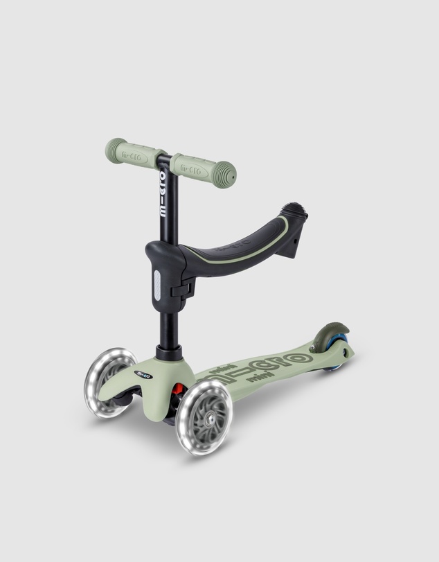 Micro Scooters - Micro Mini2Grow Deluxe All-In-One Scooter LED