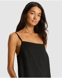 Sea Level Australia - Shore Linen Shift Short Dress