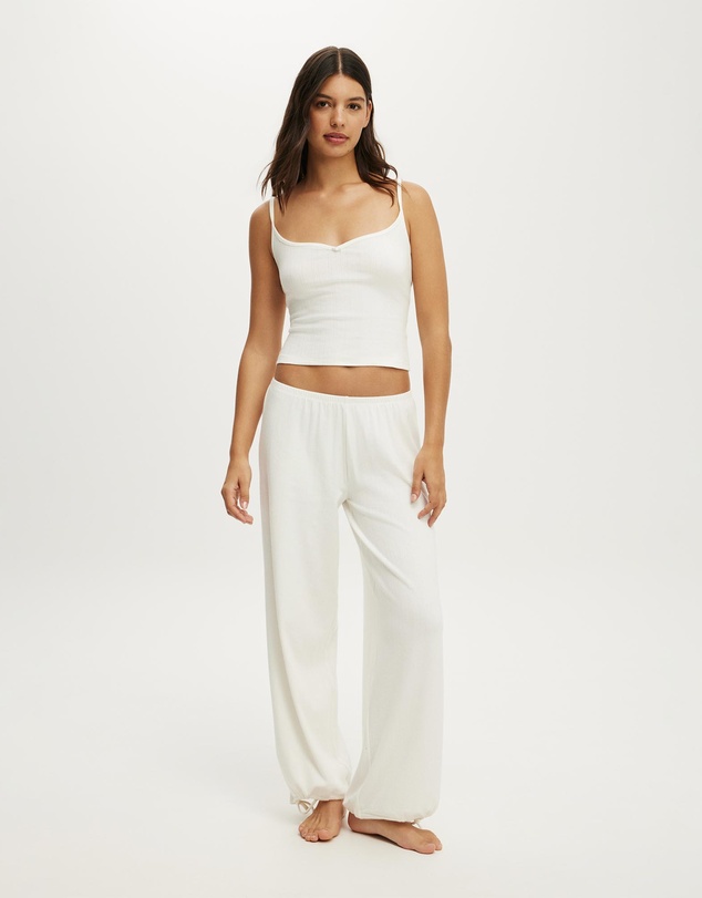 Cotton On Body - Dreamy Soft Pointelle Wide Leg Pant