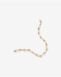 Michael Hill - Ball and Oval Link Bracelet in 10kt Yellow Gold
