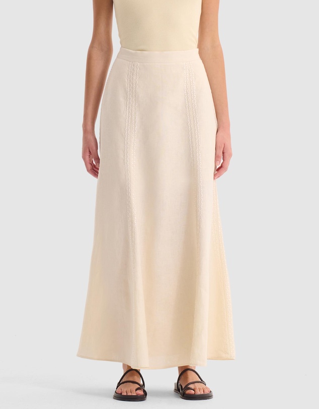 Morrison - Maisey Linen Skirt