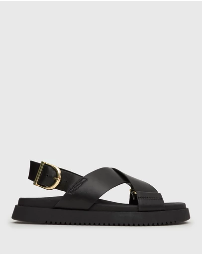 Betts - Myth Crossover Strap Footbed Sandals