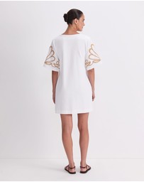 Sportscraft - Eliza Embroidery Mini Dress