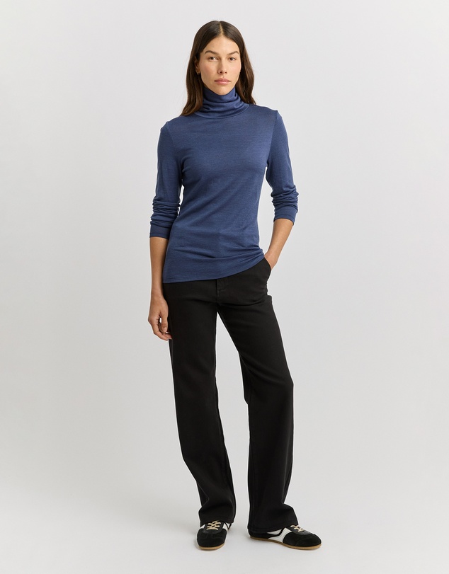 Toorallie - Turtle Neck Merino Tee