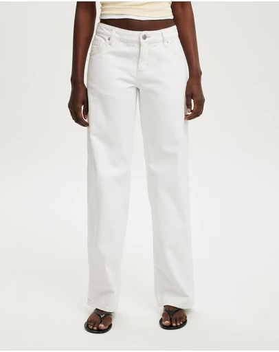 Cotton On - Low Rise Straight Jean