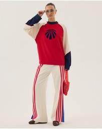 Araminta James - Races Waffle Sweatshirt