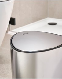 Joseph Joseph - EasyStore™ Luxe Stainless Steel 5L Pedal Bin with Liner Storage