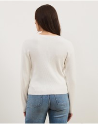 Atmos&Here - Lina Long Sleeve Knit Top