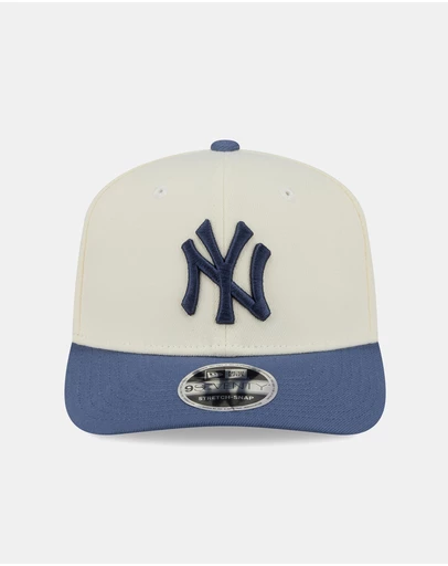 New Era - New York Yankees Slate Two-Tone 9SEVENTY Stretch-Snap Cap