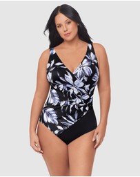 Miraclesuit Swimwear  - Fiore Di Luna Oceanus Plus Sized Shaping Swimsuit