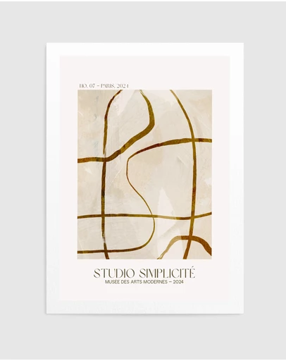 Olive et Oriel - Studio Simplicite No01 by Treechild Art Print