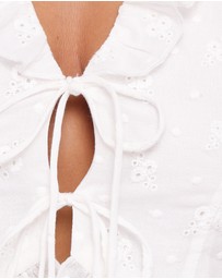 Petal & Pup - Andra Top - White Broderie