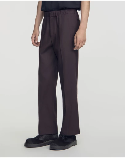 Sandro - Alpha Cotton Large Pants