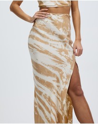 Third Form - Twist Through Bias Maxi Skirt