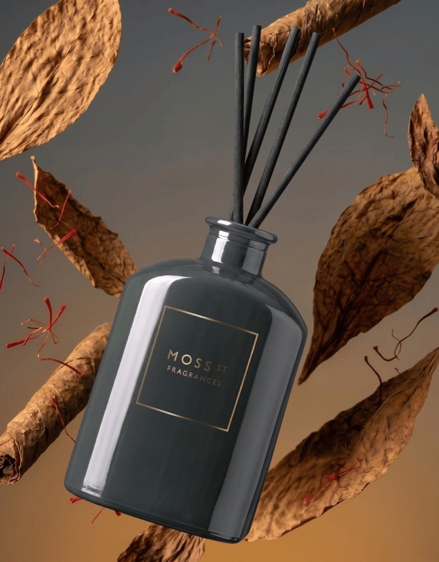 Moss St Fragrances - Tobacco Leaf & Saffron Fragrance Diffuser 300ml