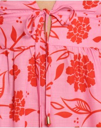 Petal & Pup - Anthea Playsuit - Pink Red