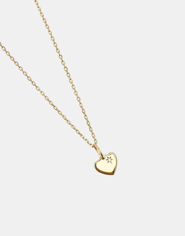 Luna Rae - Solid Gold - The Sweetheart Necklace