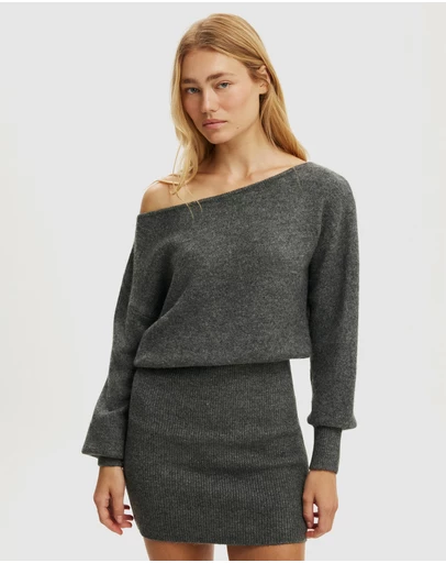 Cotton On - Luxe Cinched Mini Dress